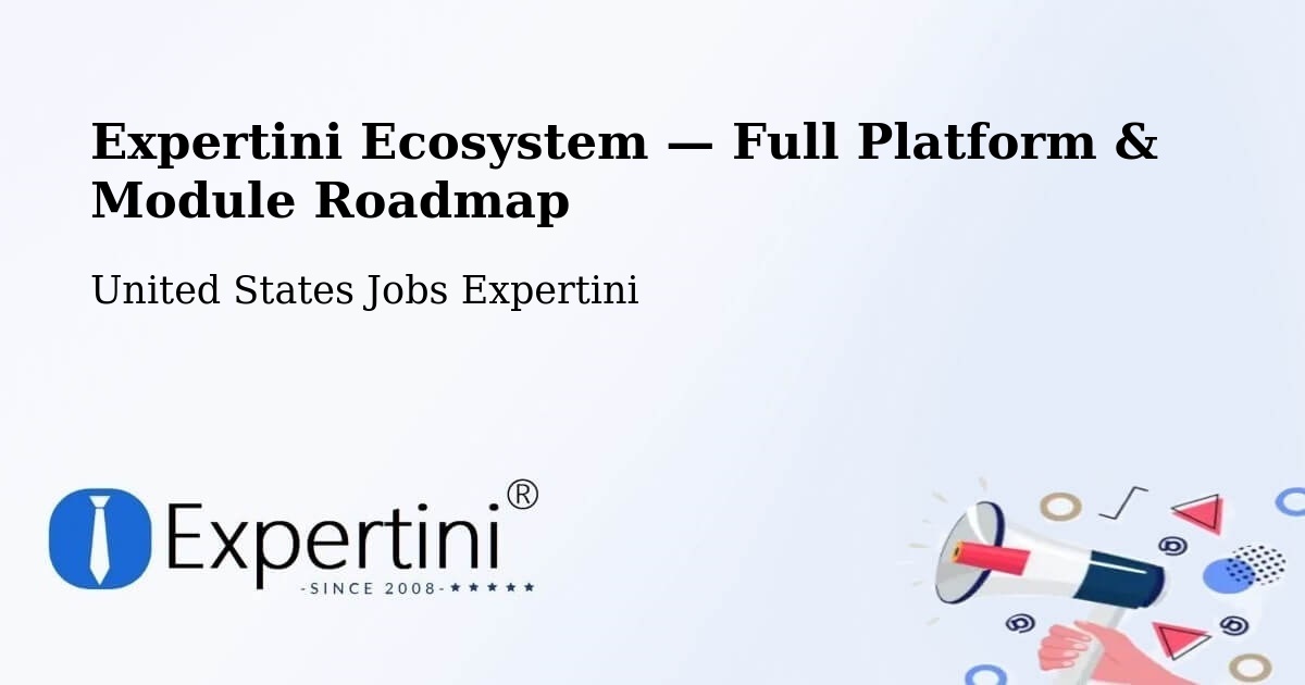 Expertini Ecosystem — Full Platform & Module Roadmap – Lula
