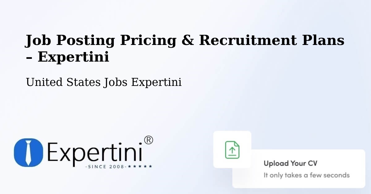 Job Posting Pricing & Recruitment Plans – Lula - Lula, United States Jobs Expertini